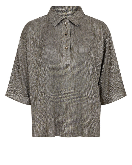 Numph Arwen Polo Shirt - Champagne