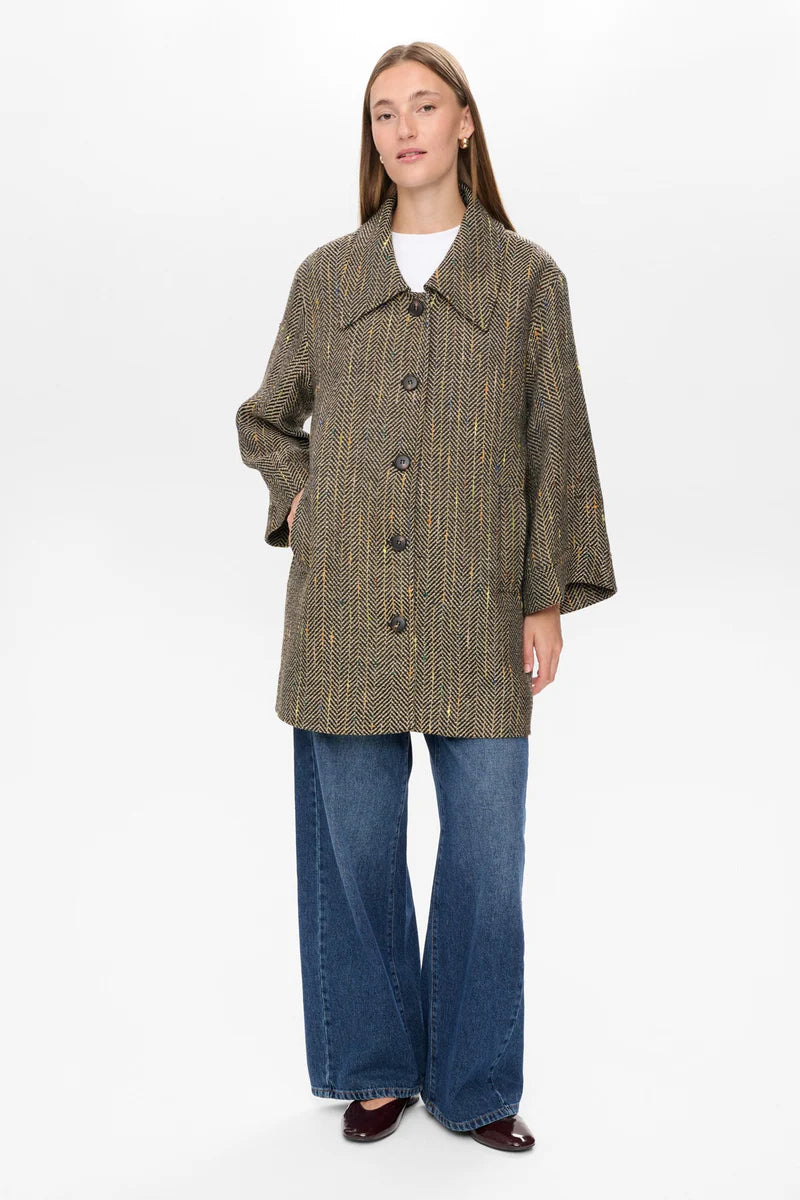 Numph Kimber Jacket - Black Coffee