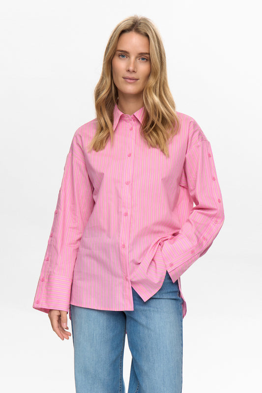 Numph Alica Shirt - Fushia Pink