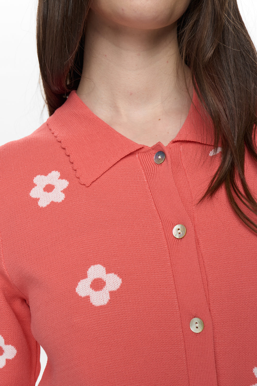Numph Margitta Cardigan - Cayenne