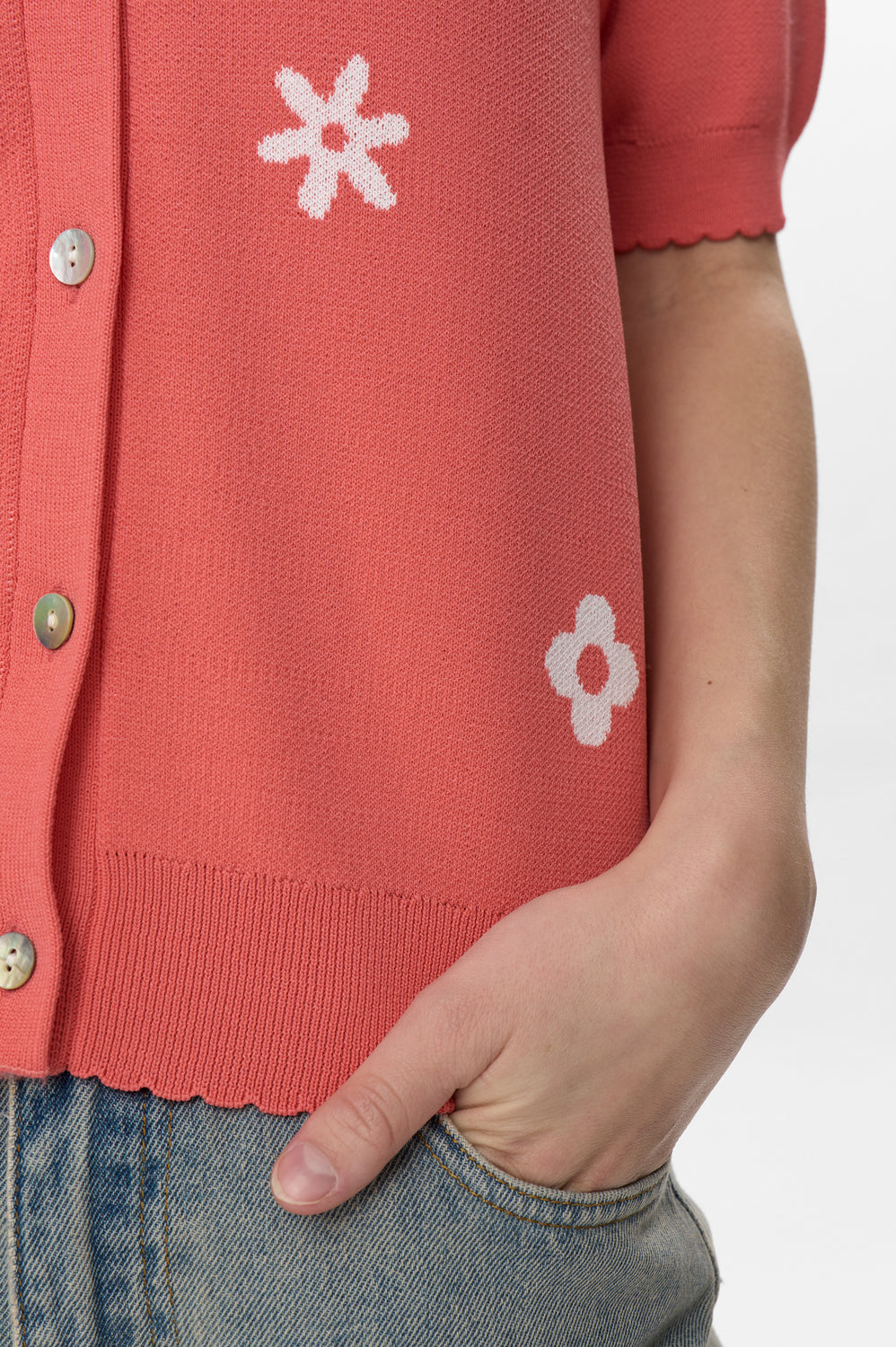 Numph Margitta Cardigan - Cayenne