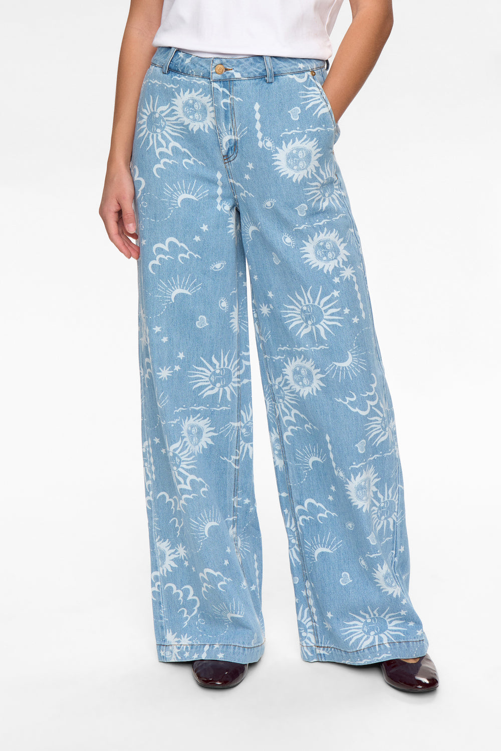 Numph Giselly Wide Jeans