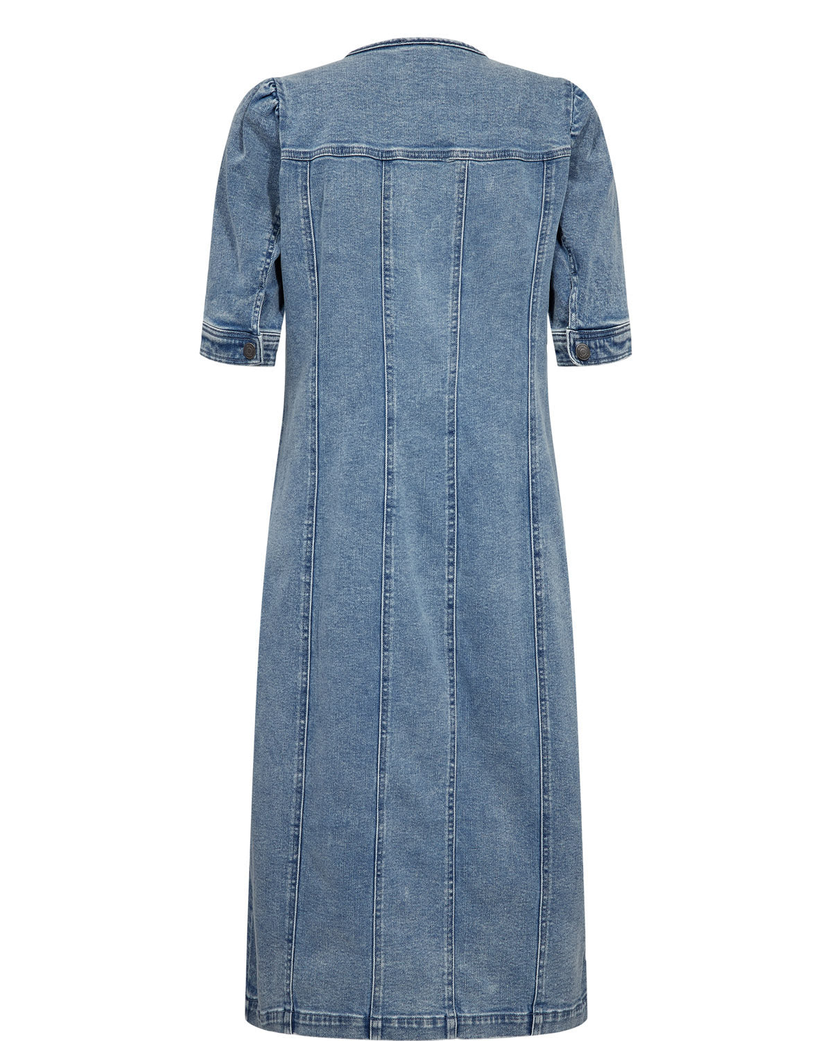 Numph Silva Dress - Light Blue Denim