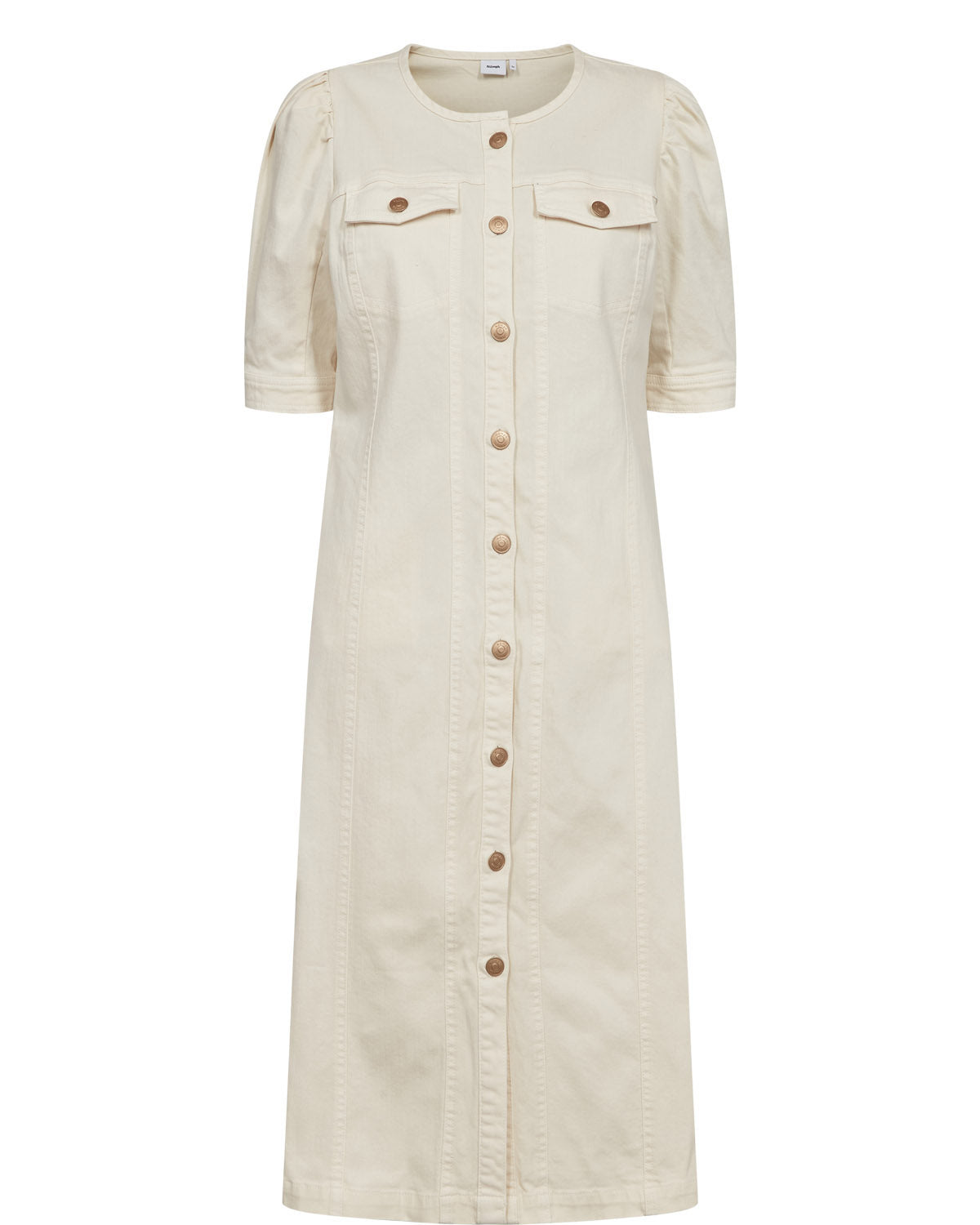 Numph Silva Dress - Ecru Denim