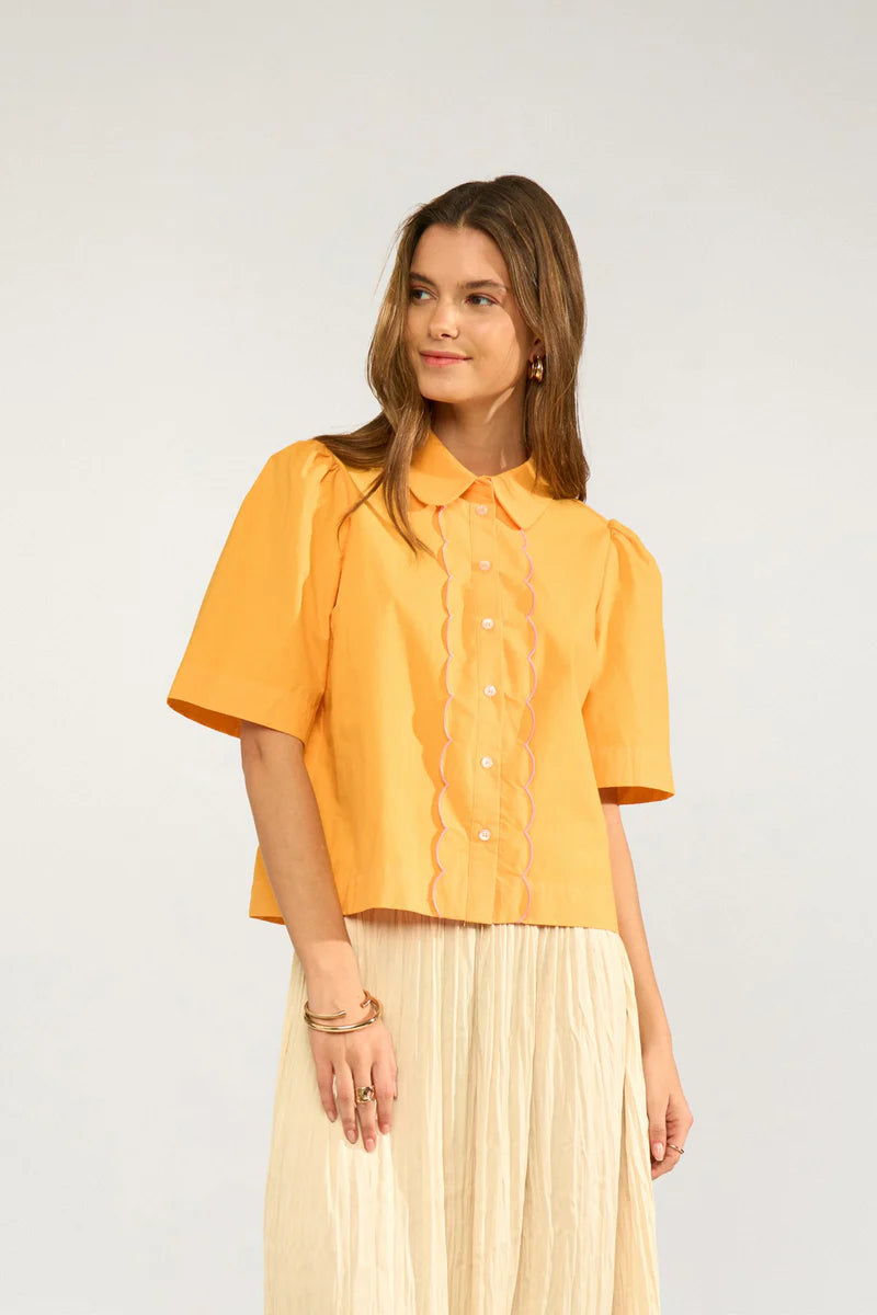 Numph Sienna Shirt - Marigold