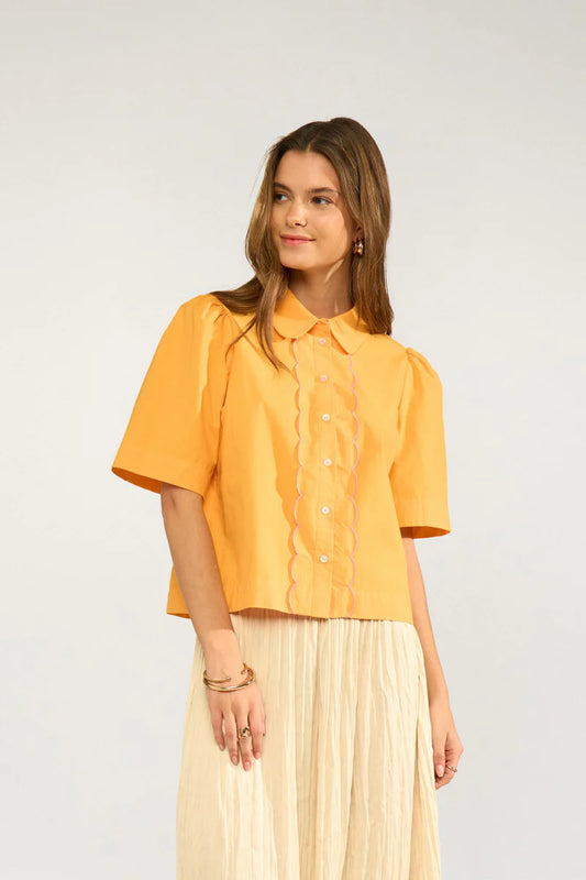 Numph Sienna Shirt - Marigold