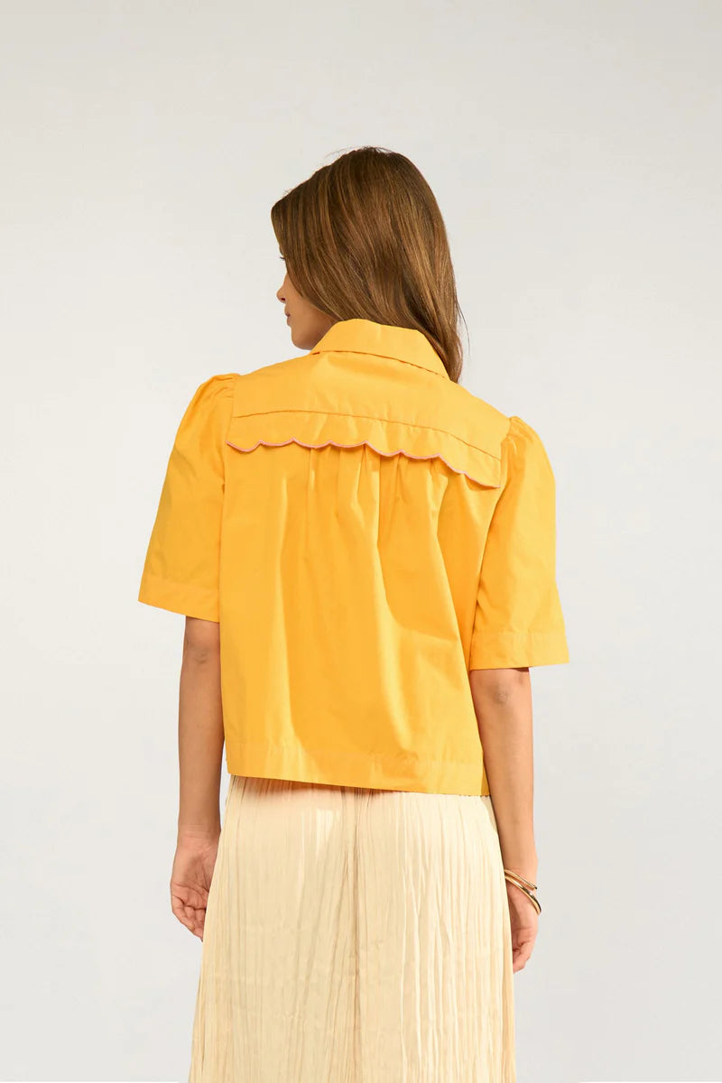 Numph Sienna Shirt - Marigold