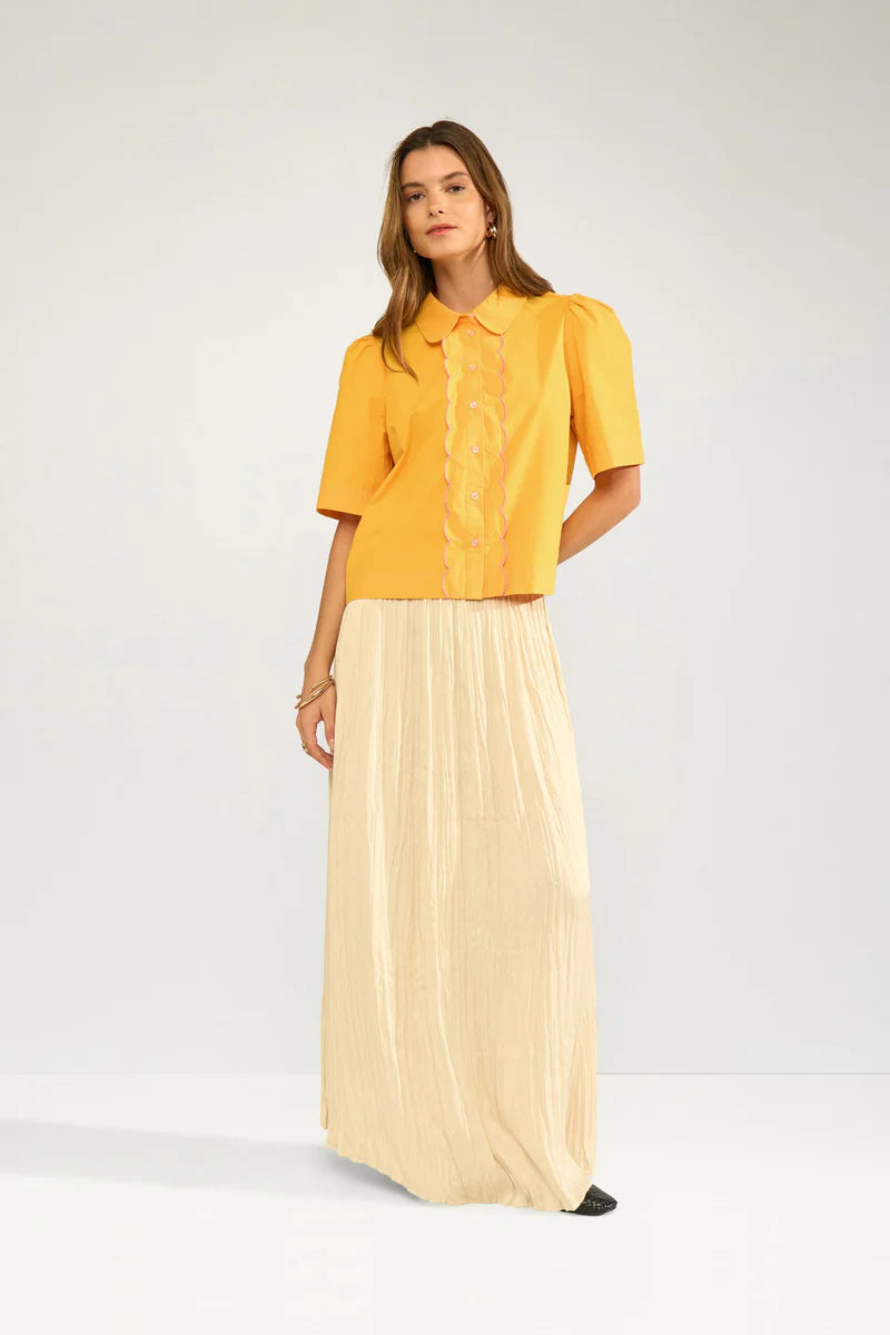 Numph Sienna Shirt - Marigold