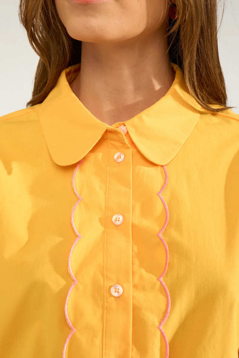Numph Sienna Shirt - Marigold
