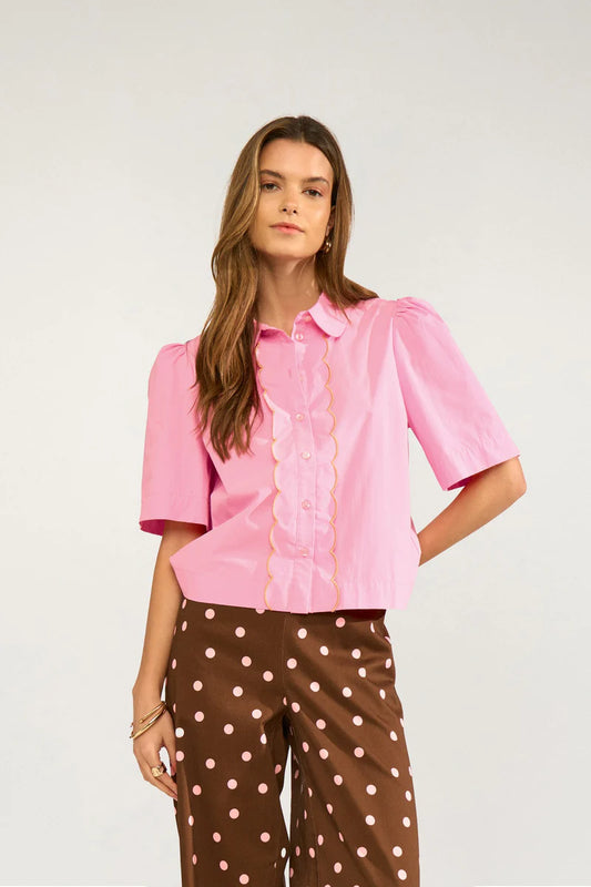 Numph Sienna Shirt - Prism Pink