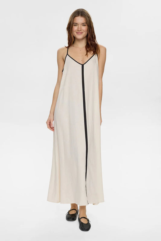 Numph Alani Dress - Whitecap Gray