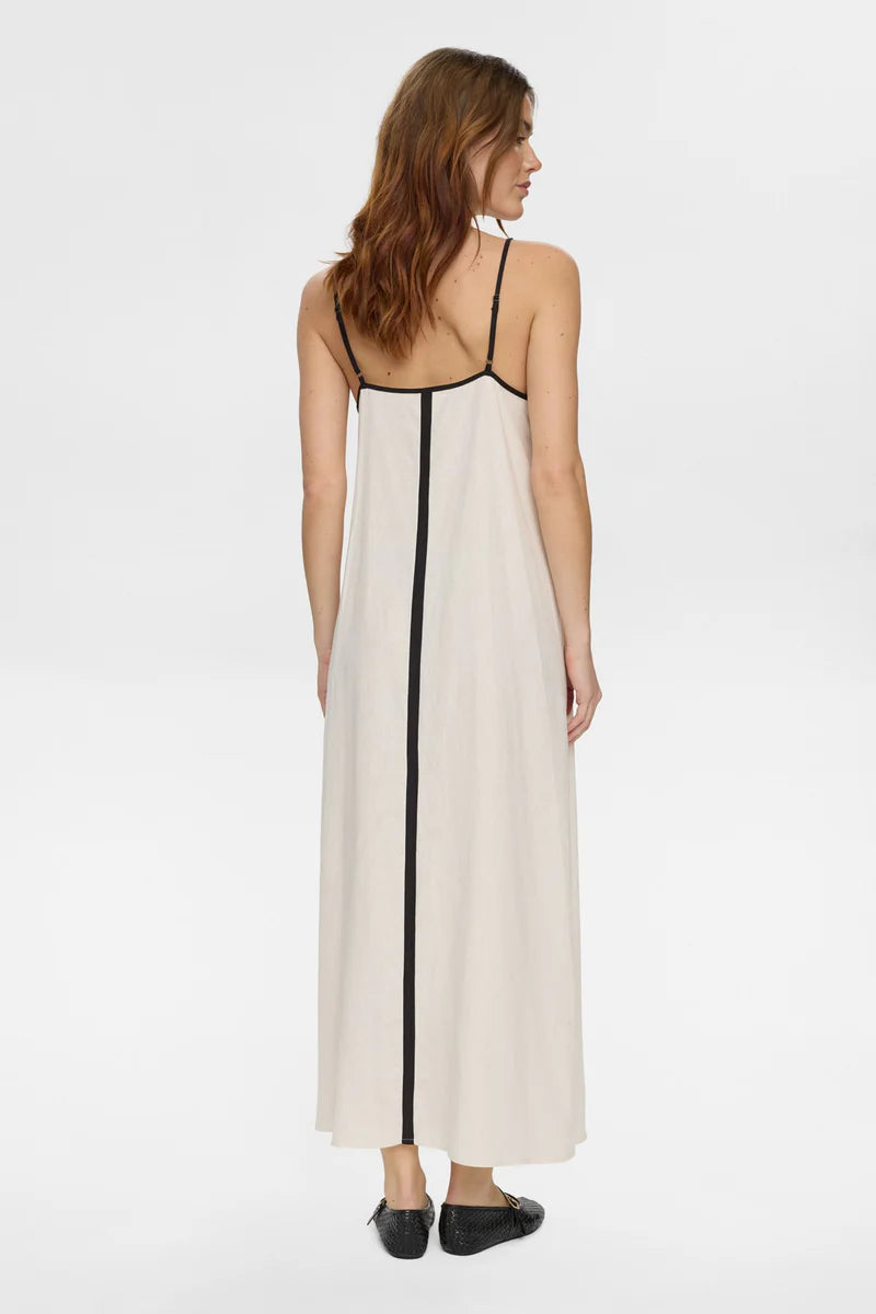 Numph Alani Dress - Whitecap Gray