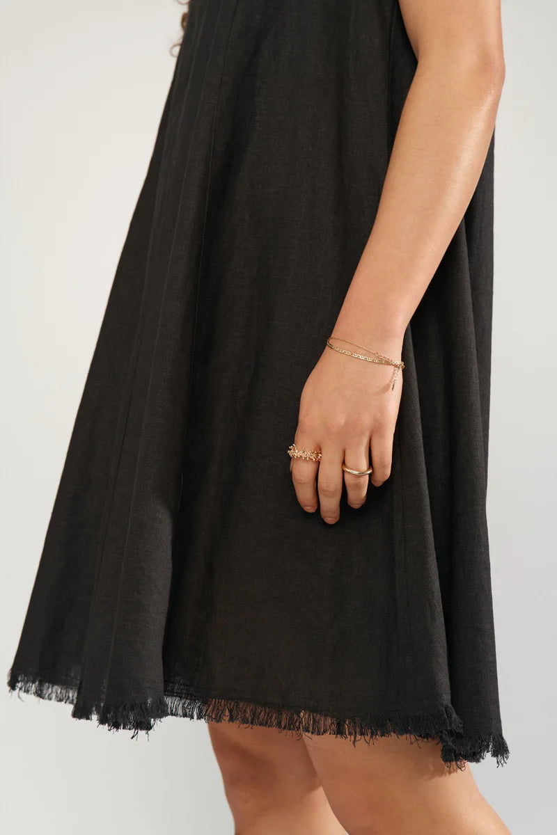 Numph Alani Short Dress - Black