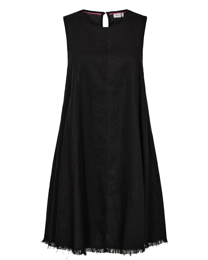 Numph Alani Short Dress - Black