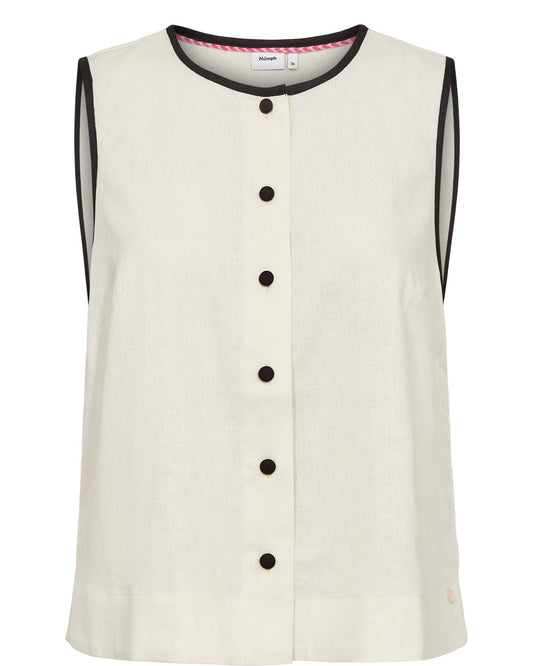 Numph Alani Vest - Whitcap Gray