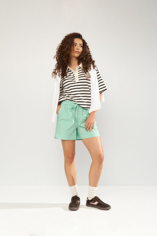 Numph Seanne Shorts - Absinthe Green