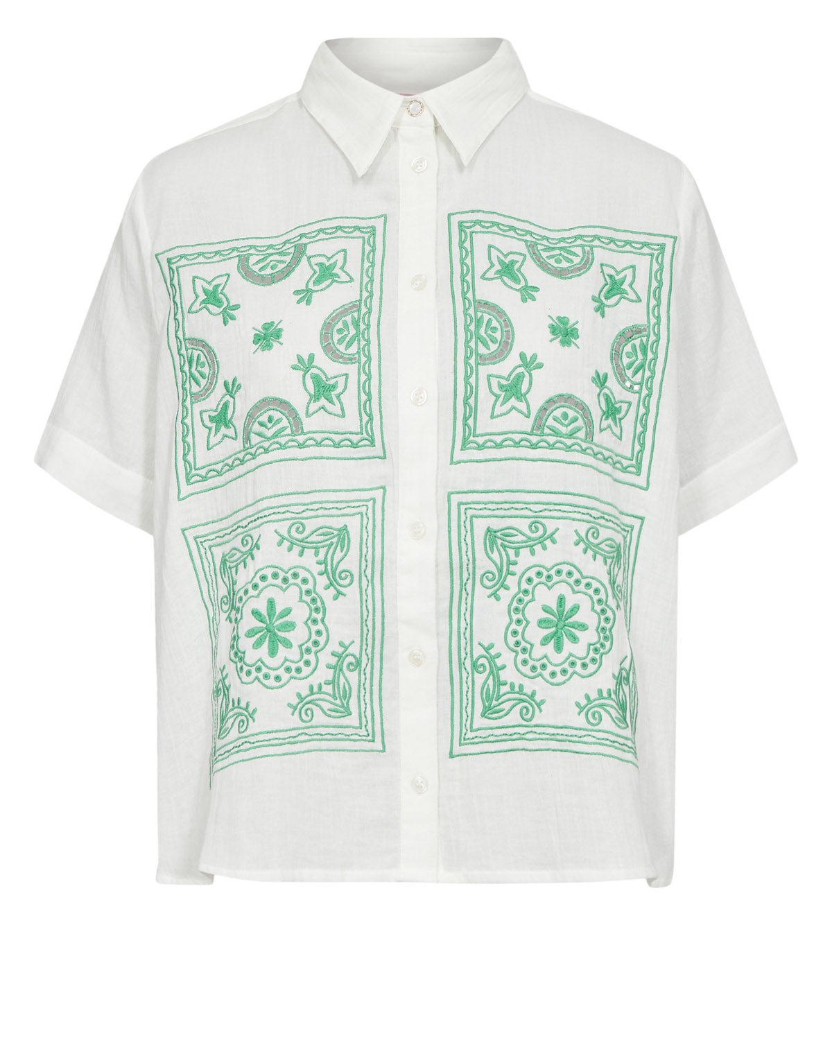 Numph Makyla Shirt - Absinthe Green