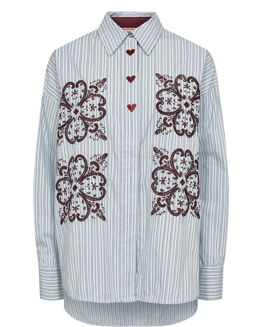 Numph Ditty Shirt - Floaty Blue