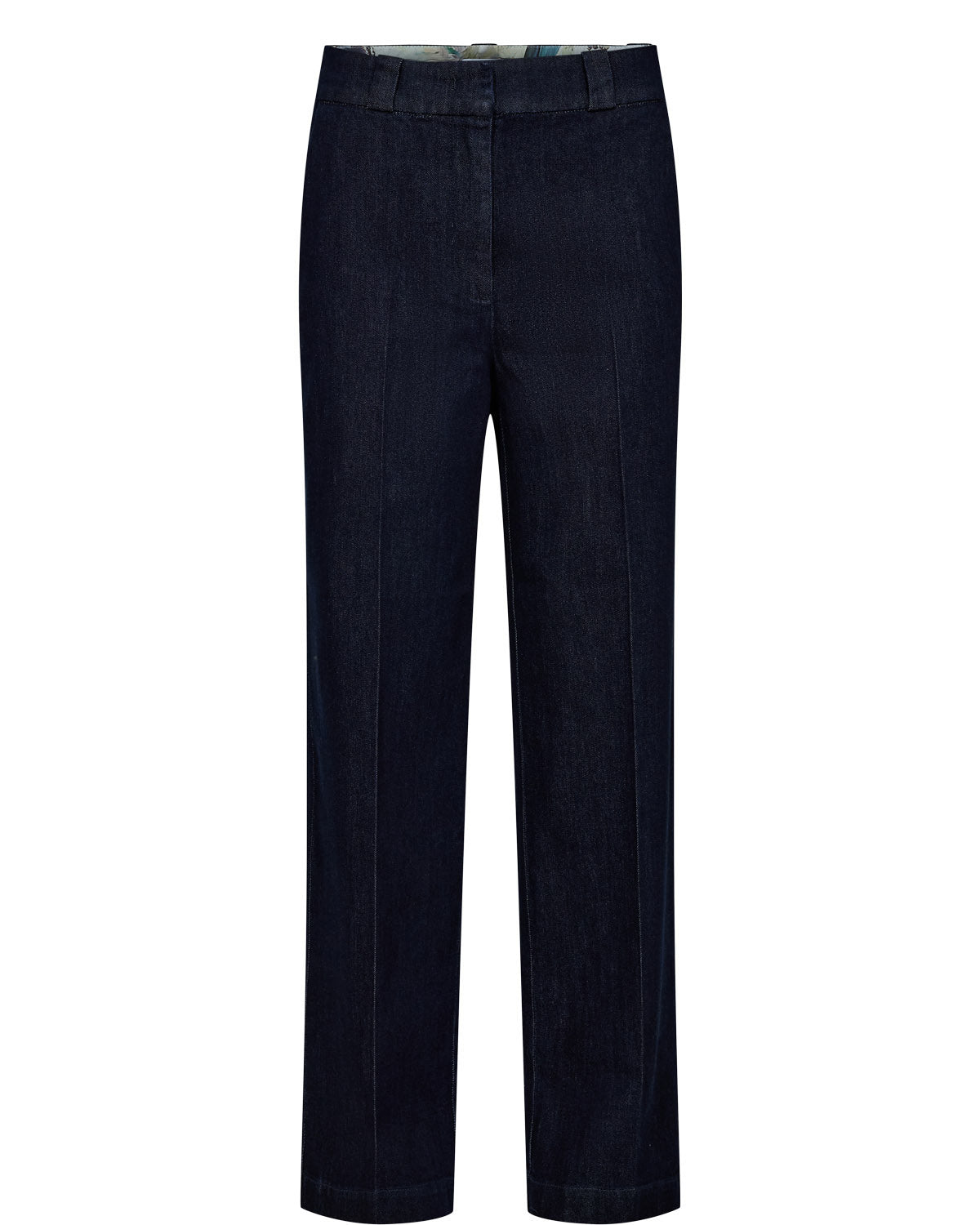 Numph Aletta Pants - Dark Blue Denim