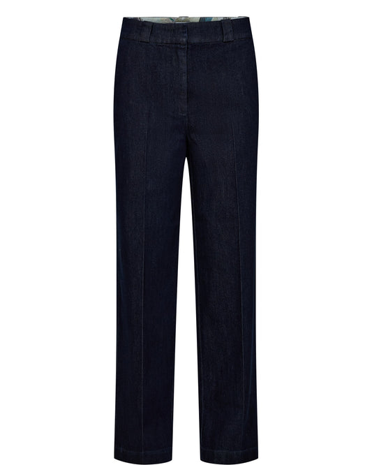 Numph Aletta Pants - Dark Blue Denim