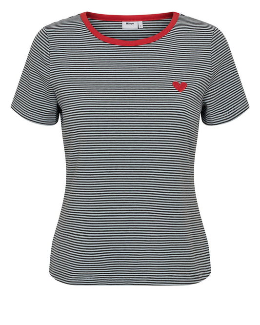 Numph Alexa Tee - Airy Blue