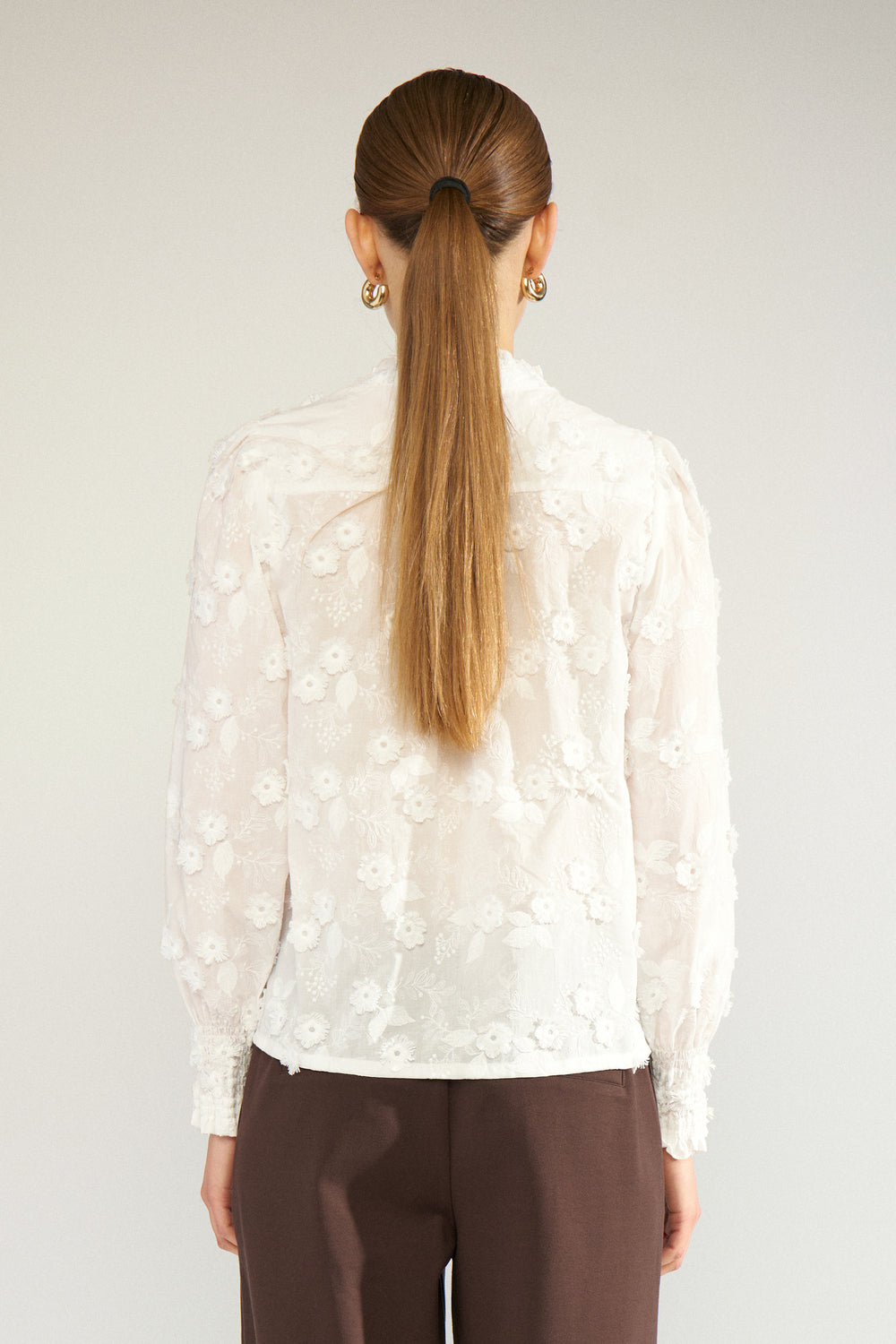 Numph Lenea Shirt - Bright White