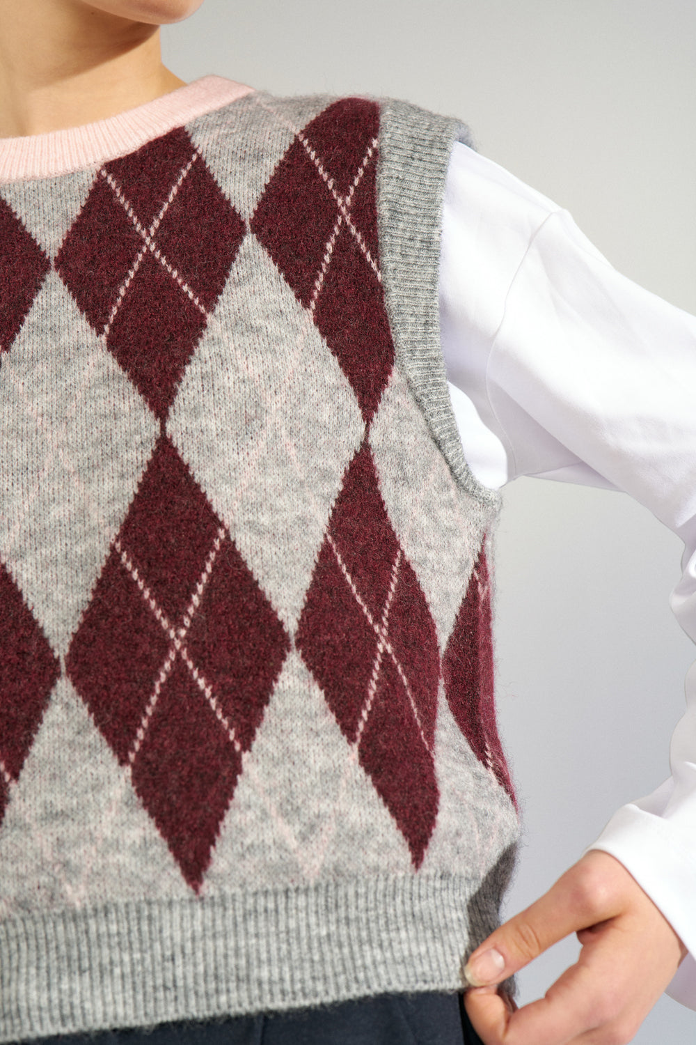 Numph Tikla Vest - Medium Grey Mel