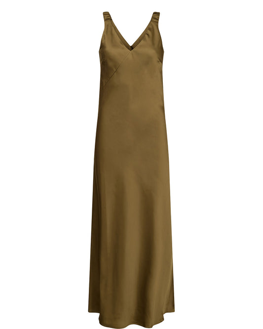 Numph Evelyn Dress - Fir Green