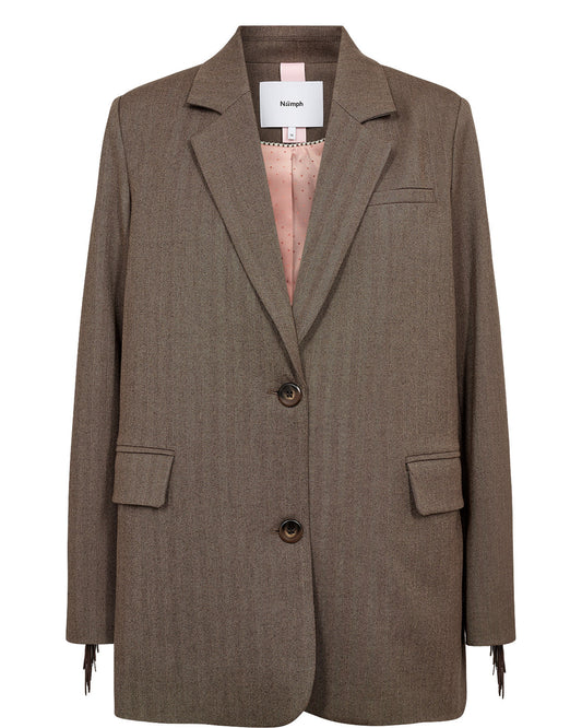 Numph Lippa Fringe Blazer