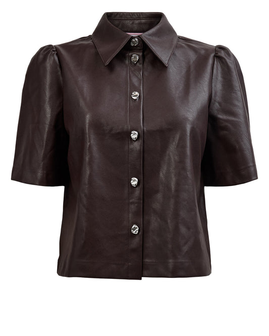 Numph Cilli Shirt - Chocolate Plum