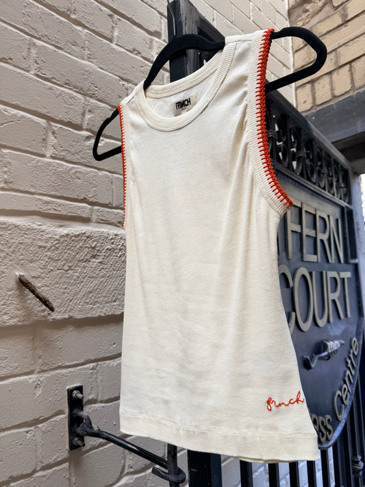 FRNCH Immacolata Vest - cream