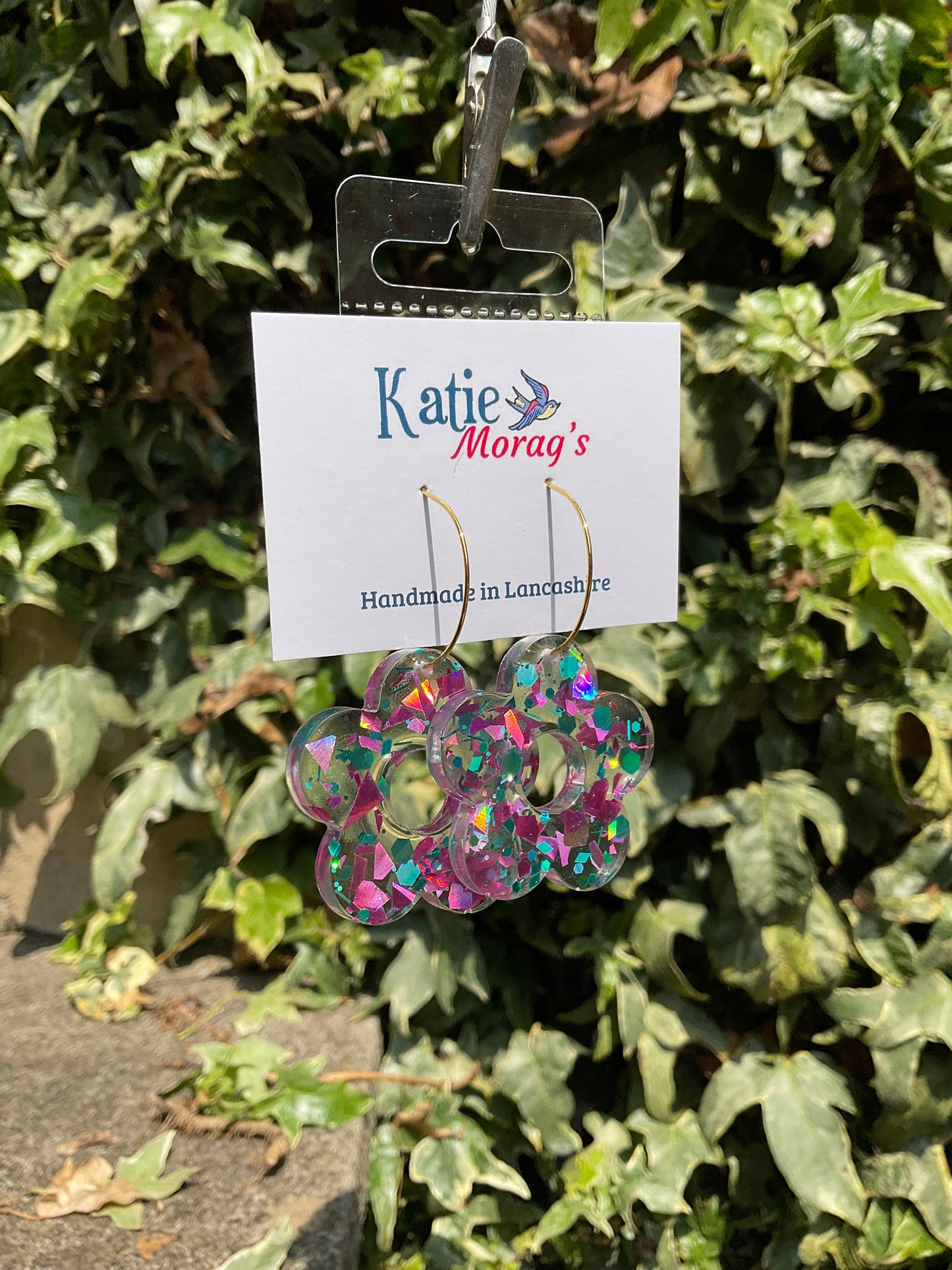 Flower earrings - 10 colours