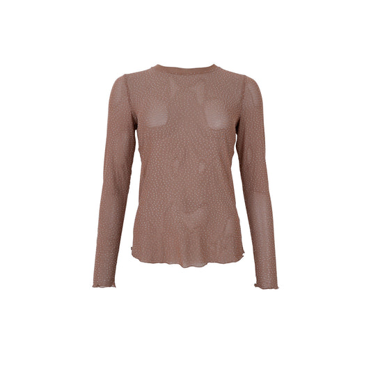 BC Alexis Rhinestone Top - nougat
