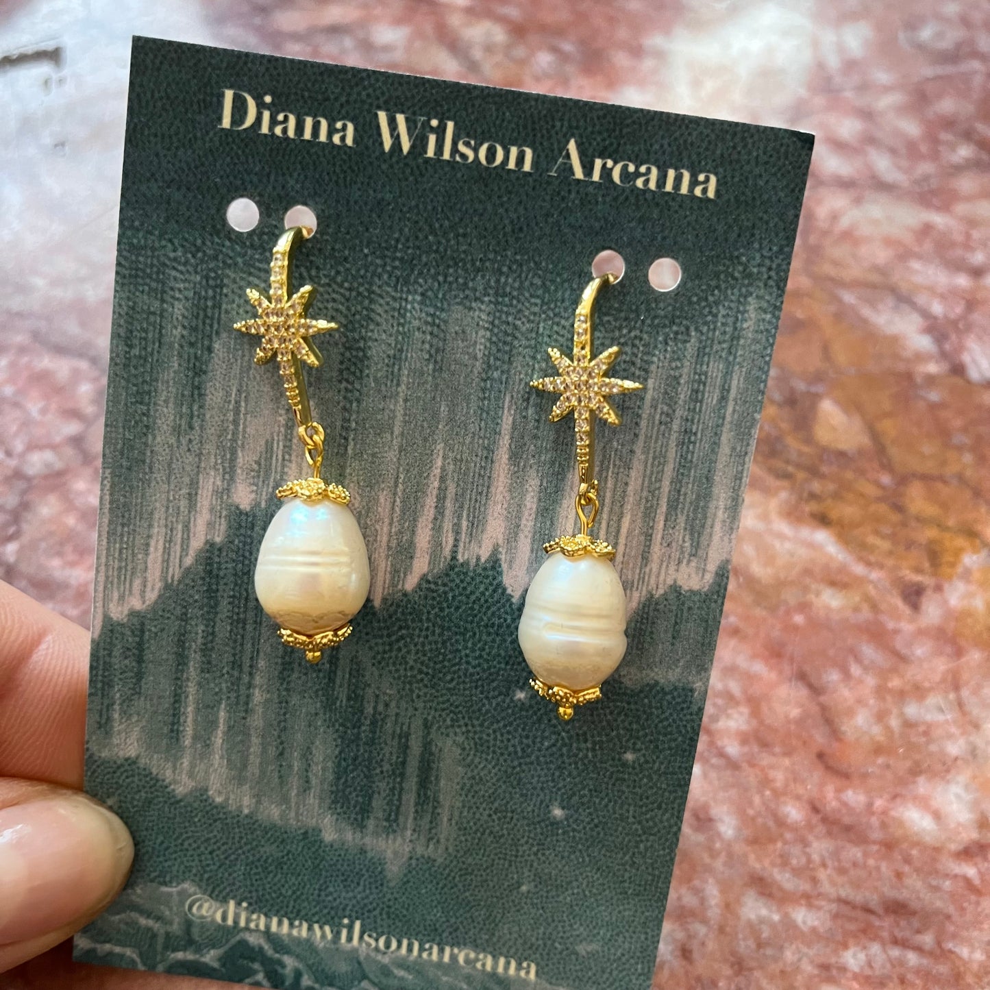 DW Pearl Drop Earrings