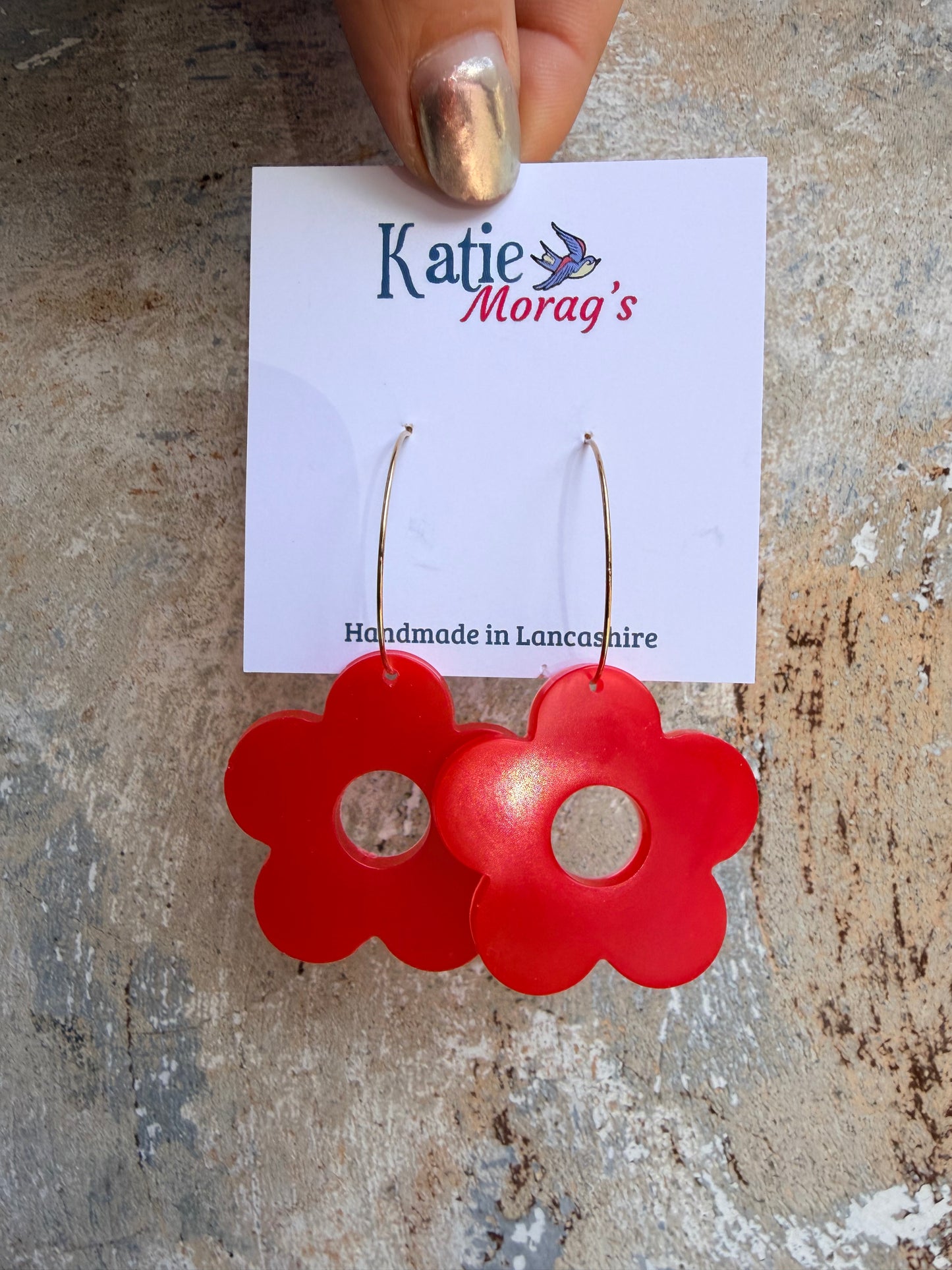Flower earrings - 5 colours