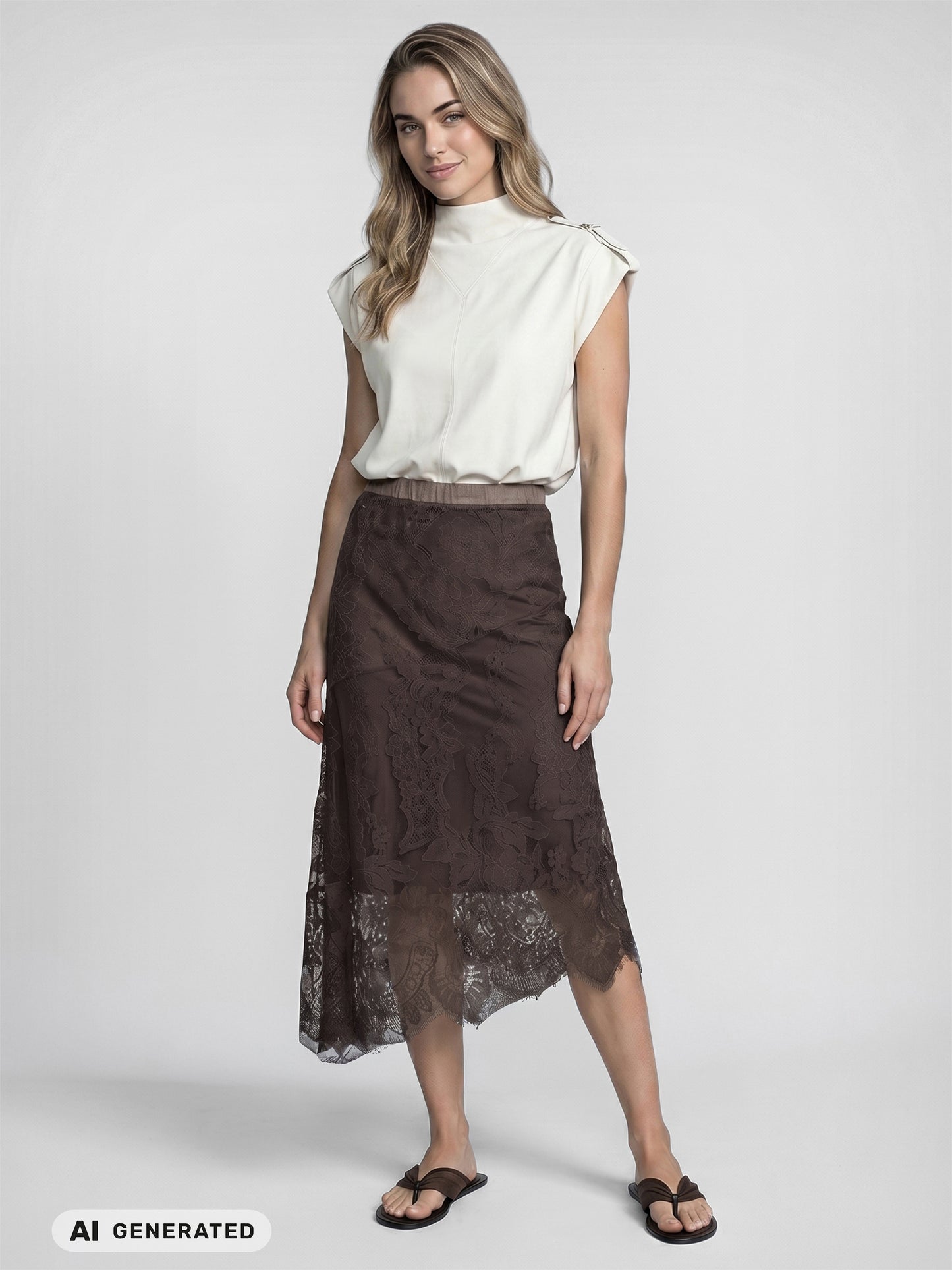 NU Denmark Essie Skirt - brown