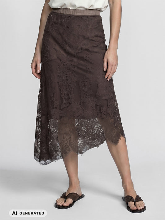 NU Denmark Essie Skirt - brown