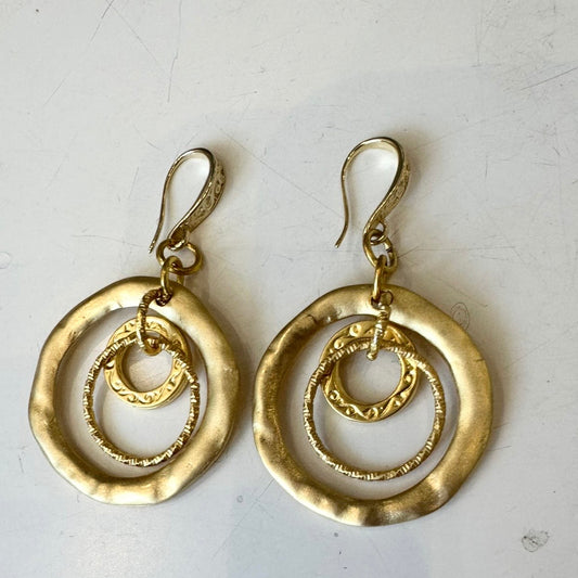 DW Circle Earrings - gold