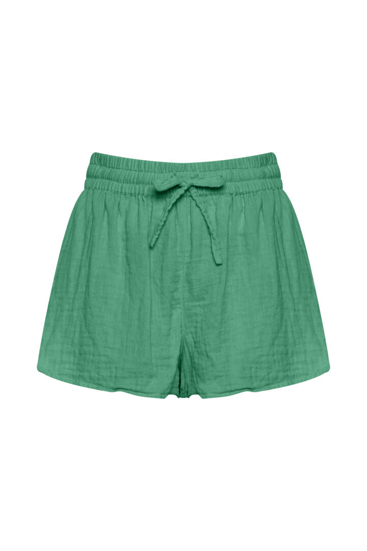 ICHI Foxa Shorts - Holly Green