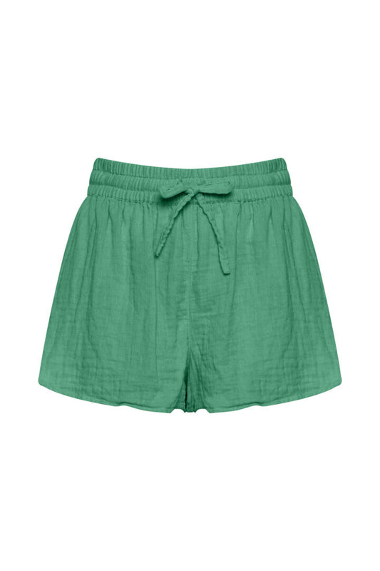 ICHI Foxa Shorts - Holly Green