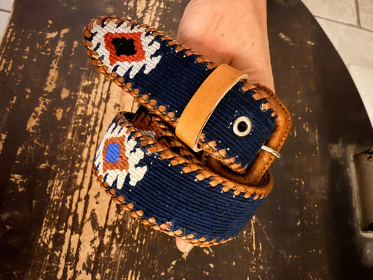 Dagny Navy Belt
