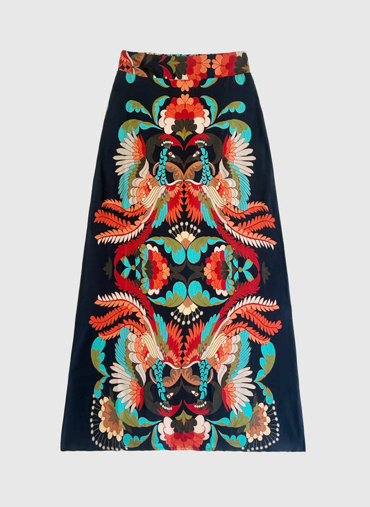 An’ge Regina Skirt - black mix