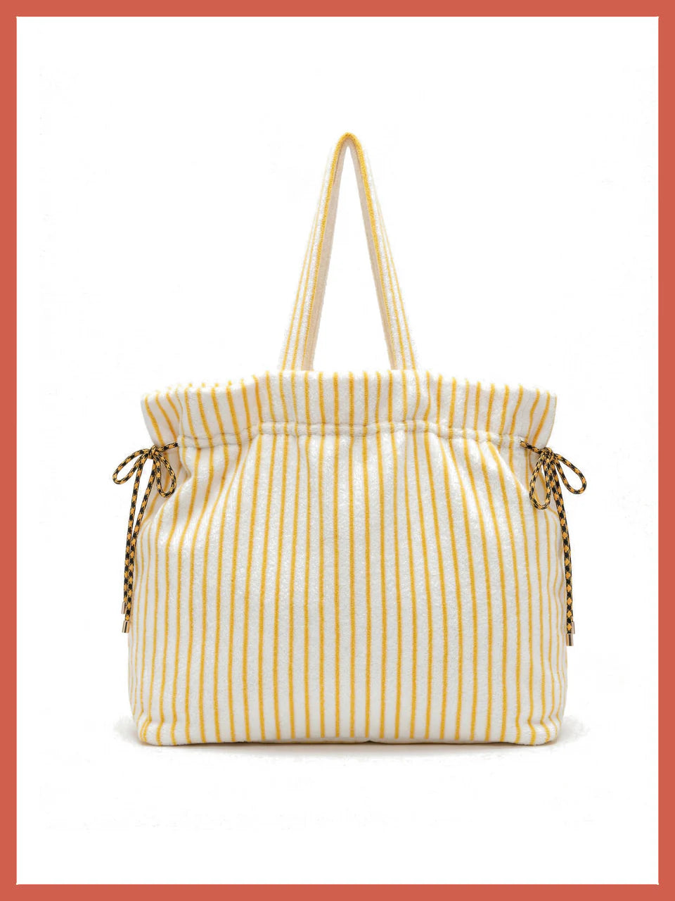 Nooki Deckchair Towelling Tote Bag - Yellow