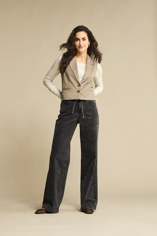 RB Claudette with belt - black