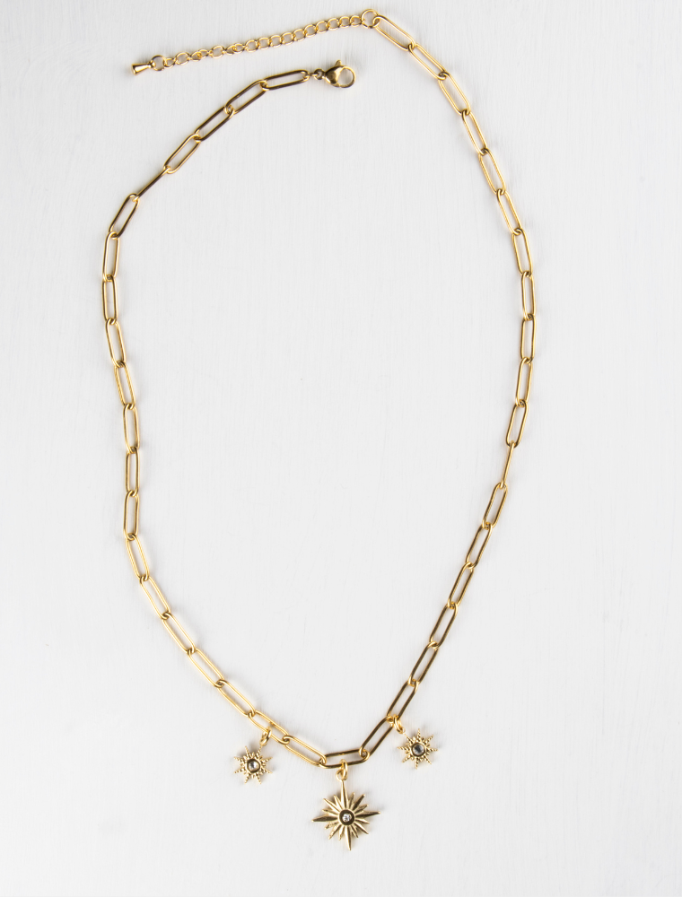 Lottie Necklace - gold