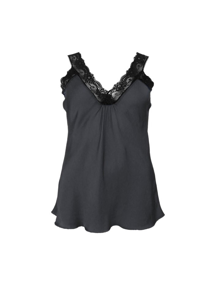 BC Bea Lace Cami - Dk grey