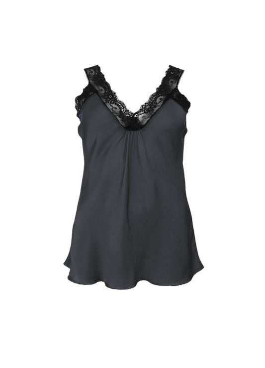 BC Bea Lace Cami - Dk grey