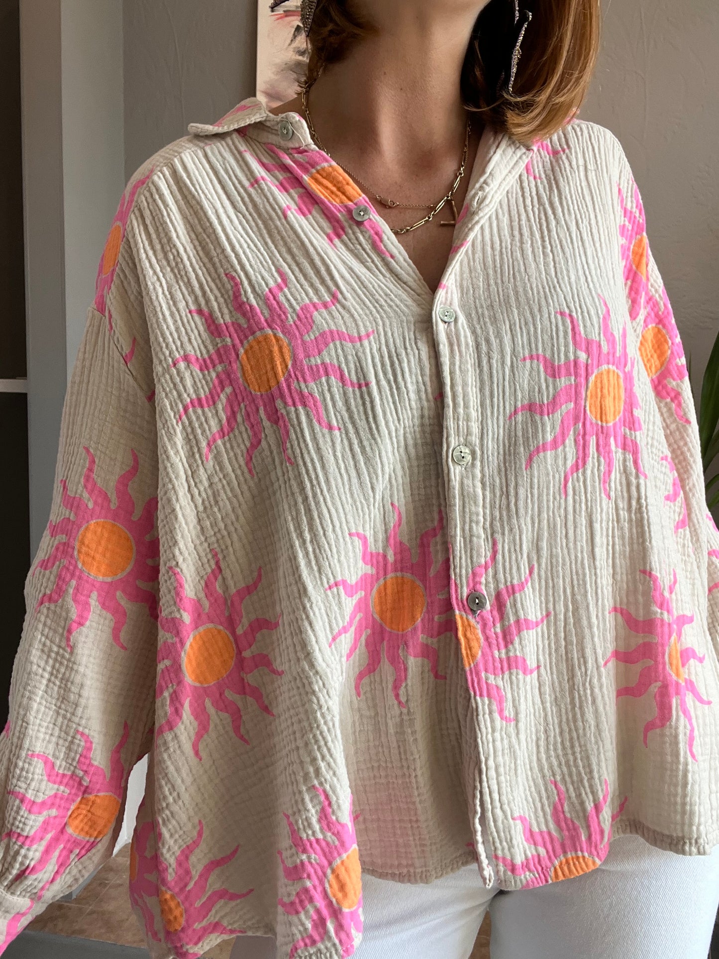 Sun shirt - nude