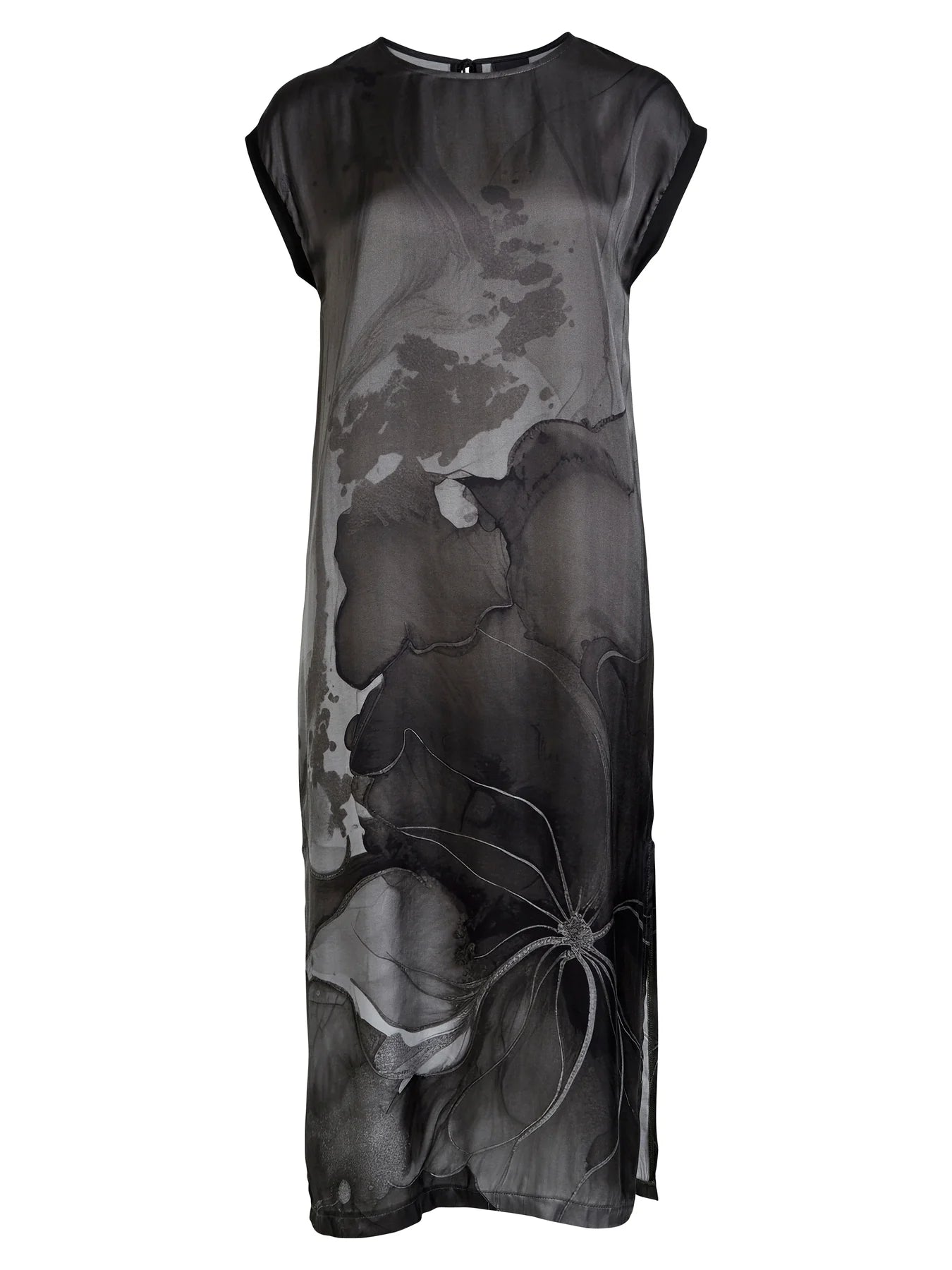NU Denmark Abbi Long Dress - Grey Mix