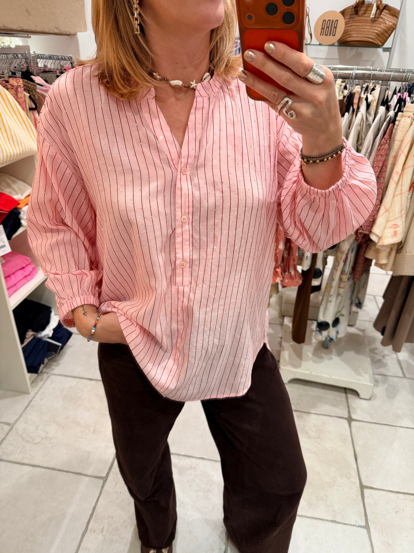 BC Kendall Blouse - pink